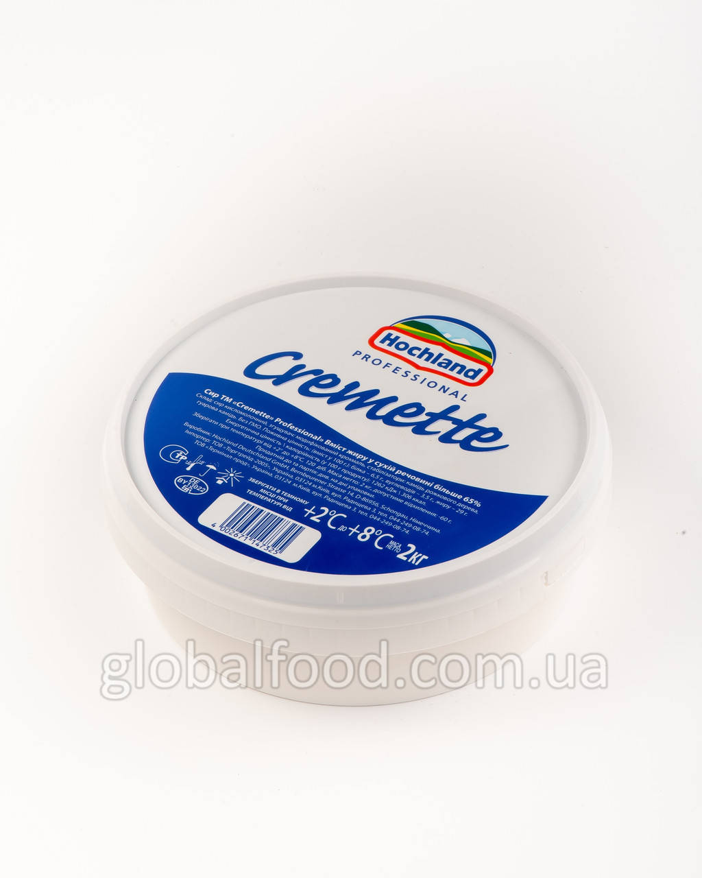 

Сыр Сливочный 65% Hochland Сremette Германия 2кг