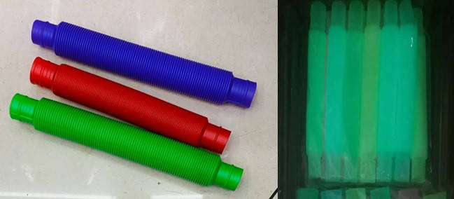 

Детская Игрушка Pop Tube светиться в темноте микс цветов, 18115
