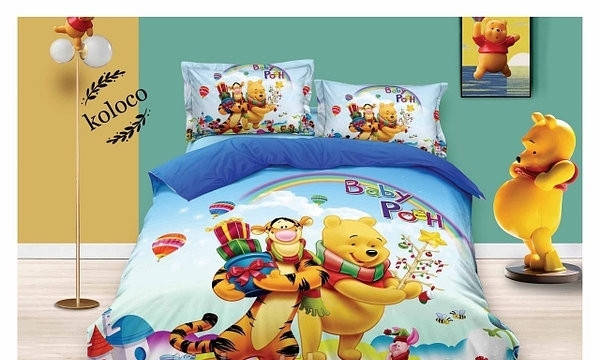 

Дитяча постільна білизна з фланелі 1.55*2.10 см