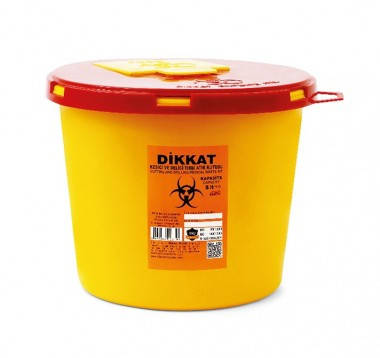 

Контейнер для сбора медицинских отходов 5л ea50, Желтый