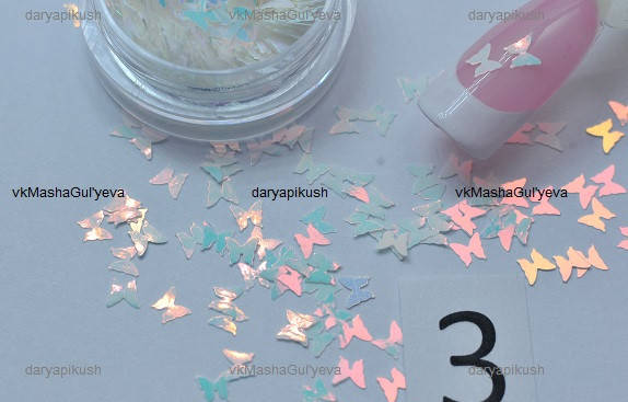 

Бабочки декор для ногтей для дизайна для маникюра декор