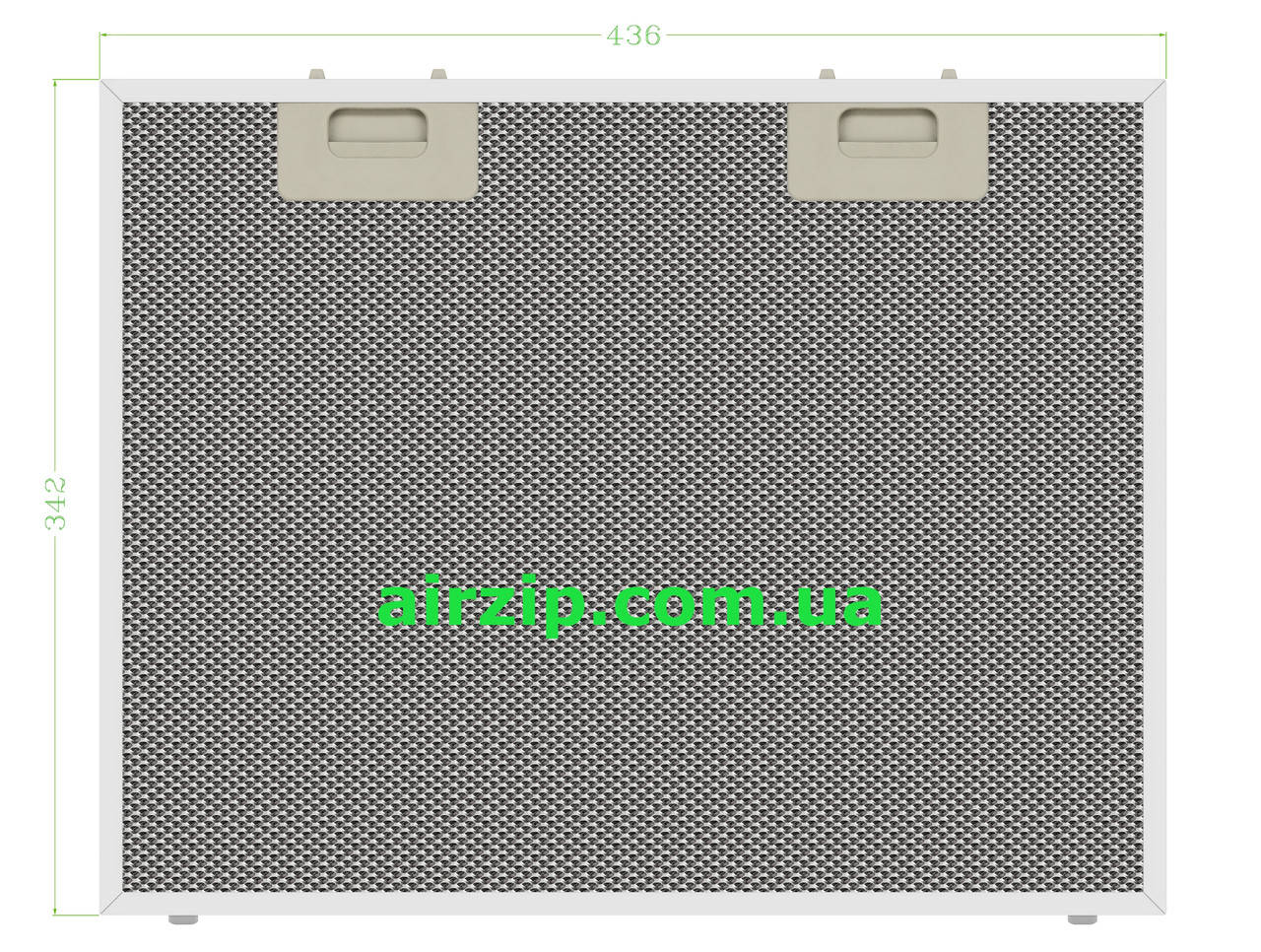 

Фильтр жировой для вытяжки 436 x 342 mm