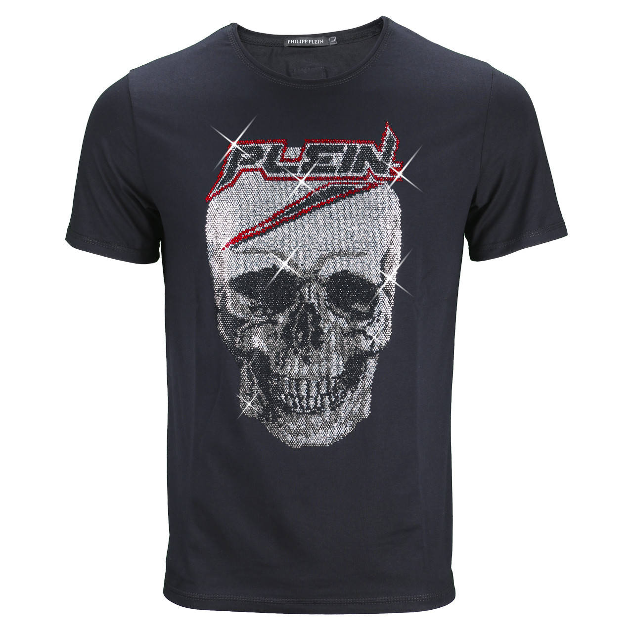 

Футболка черная PHILIPP PLEIN со стразами #54 BLK L(Р) 21-804-020