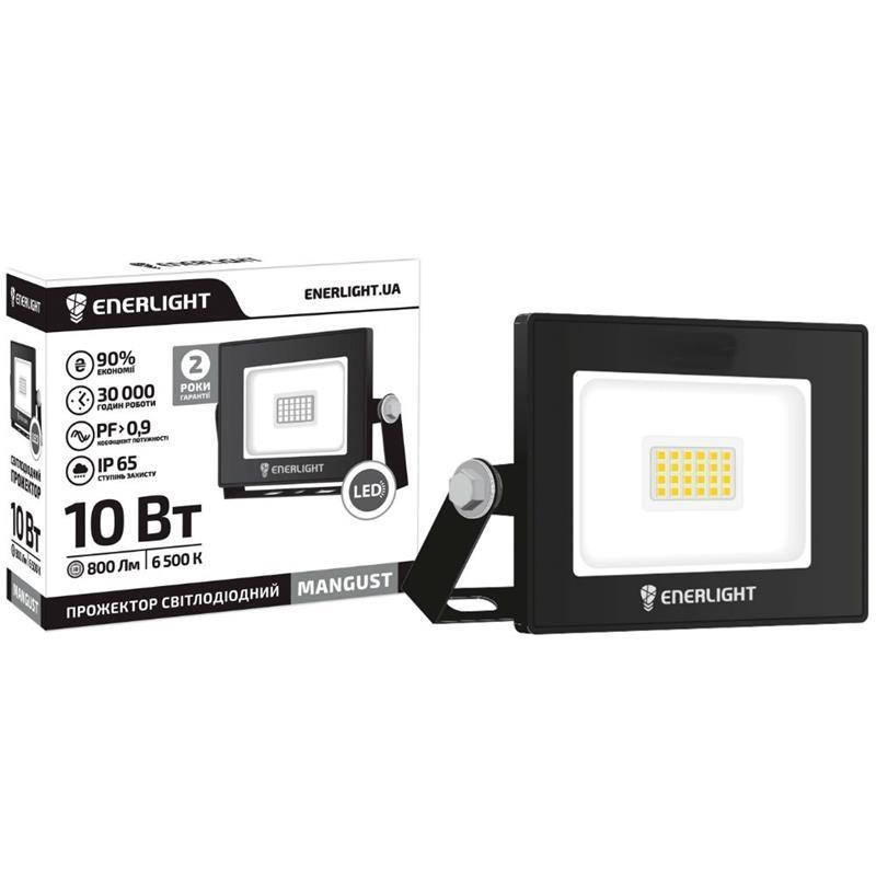 

Прожектор светодиодный Enerlight MANGUST 10 Вт 6500K