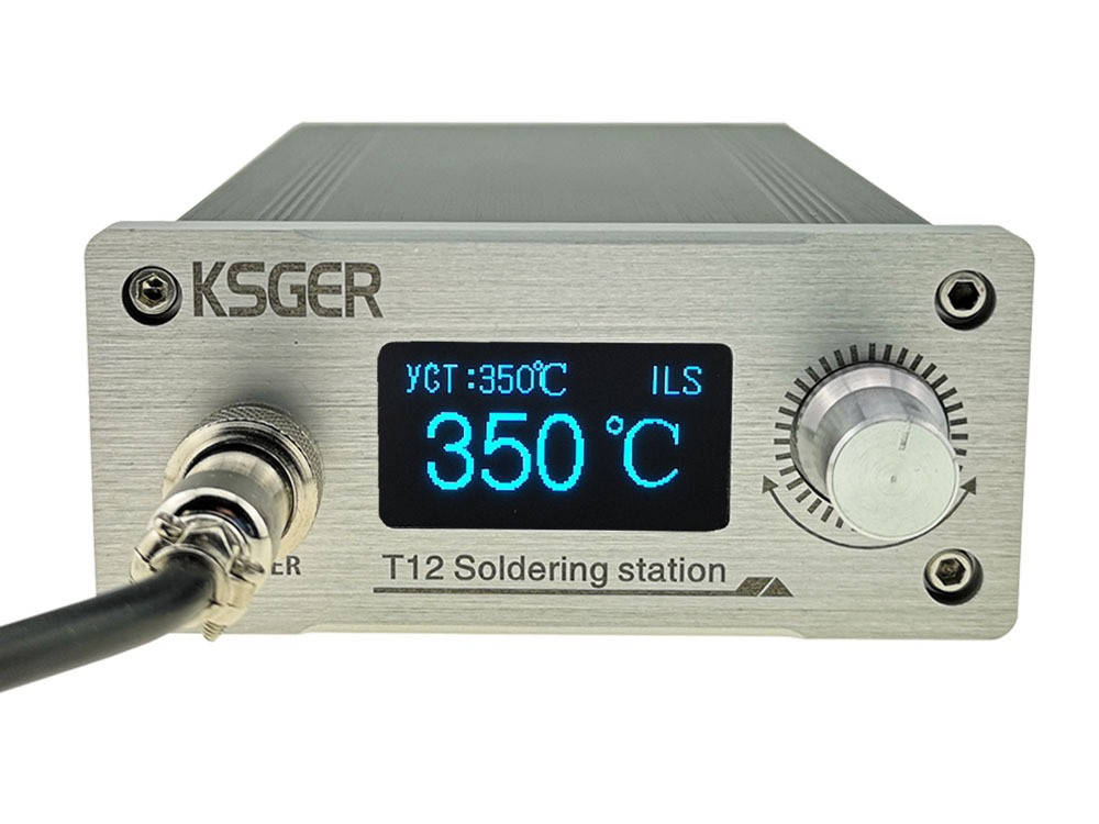 

KSGER V3.1S OLED Паяльная станция на русском языке на жалах Hakko T12