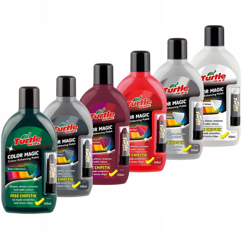 

Turtle Wax Цветообогащенный полироль для кузова цвет черный 500мл (без карандаша)