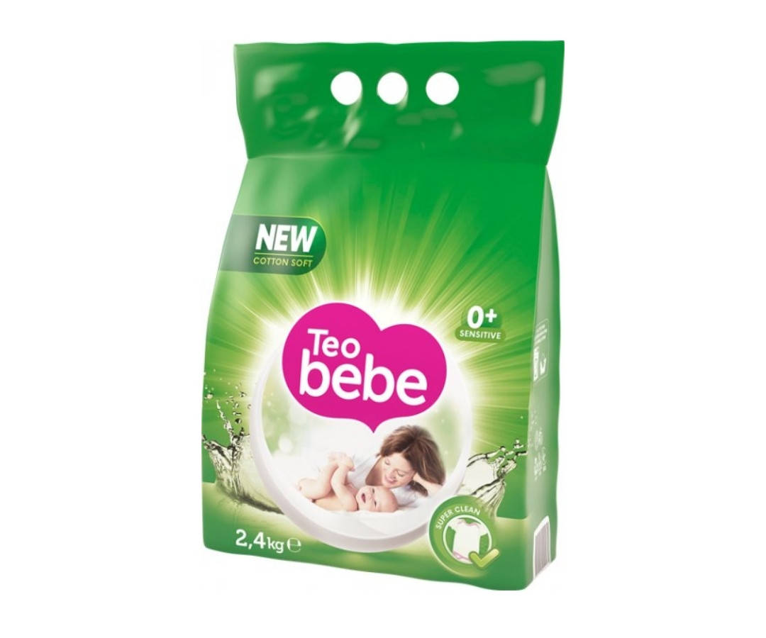 

Стиральный порошок TEO bebe Just Essentials Cotton Soft Green 2.4 кг