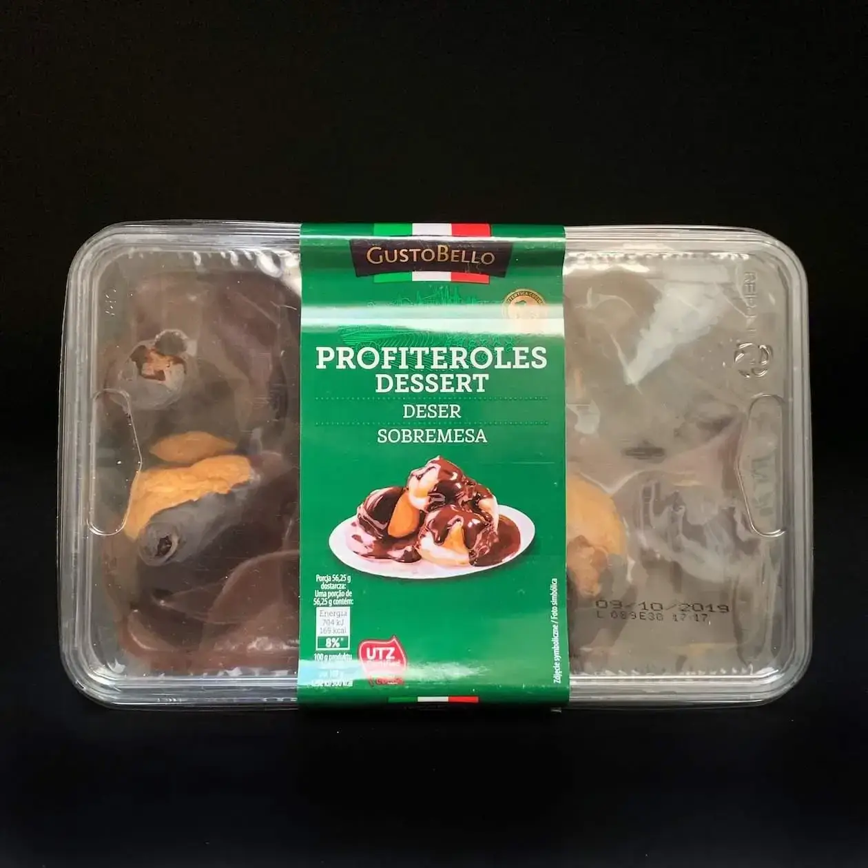 

Десерт Profiteroles GustoBello 450г