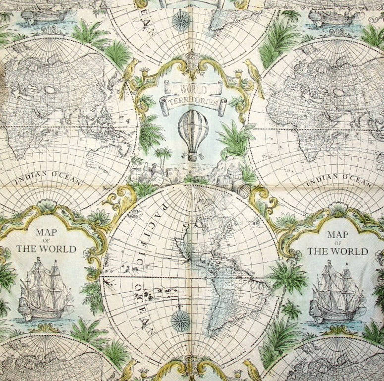 

Салфетка декупажная Атлас 1852