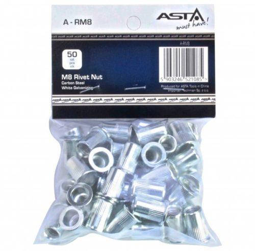 

Заклепки резьбовые М8, 50 шт ASTA A-RM8