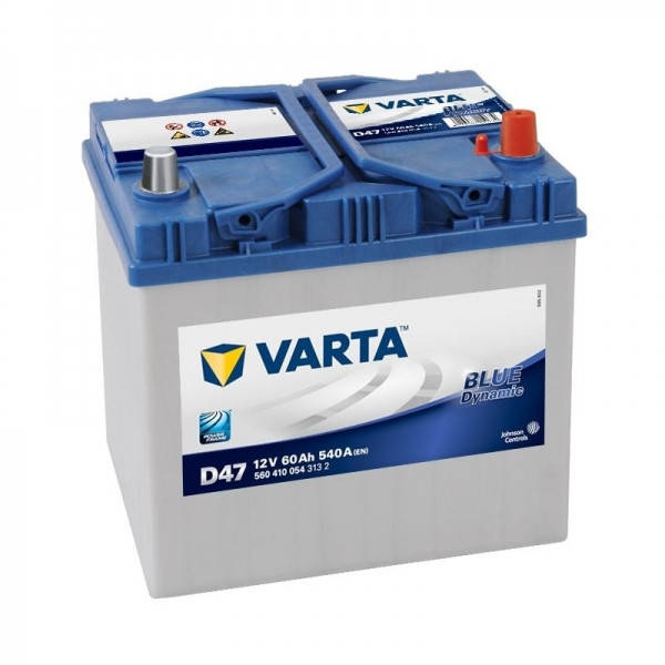 

Аккумулятор автомобильный Varta 6СТ-60 BLUE dynamic (D47)