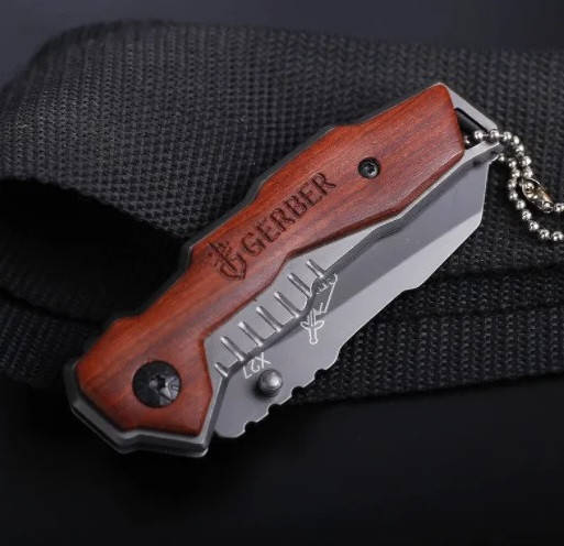 

Нож туристический складной Gerber Х27, Серый
