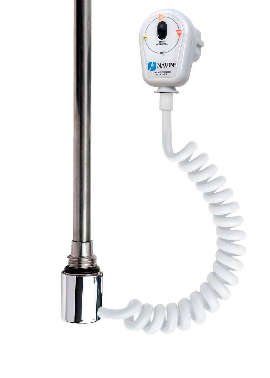 

ТЕН Basic 300W хром з таймером для рушникосушарок NAVIN 20-027031-3030