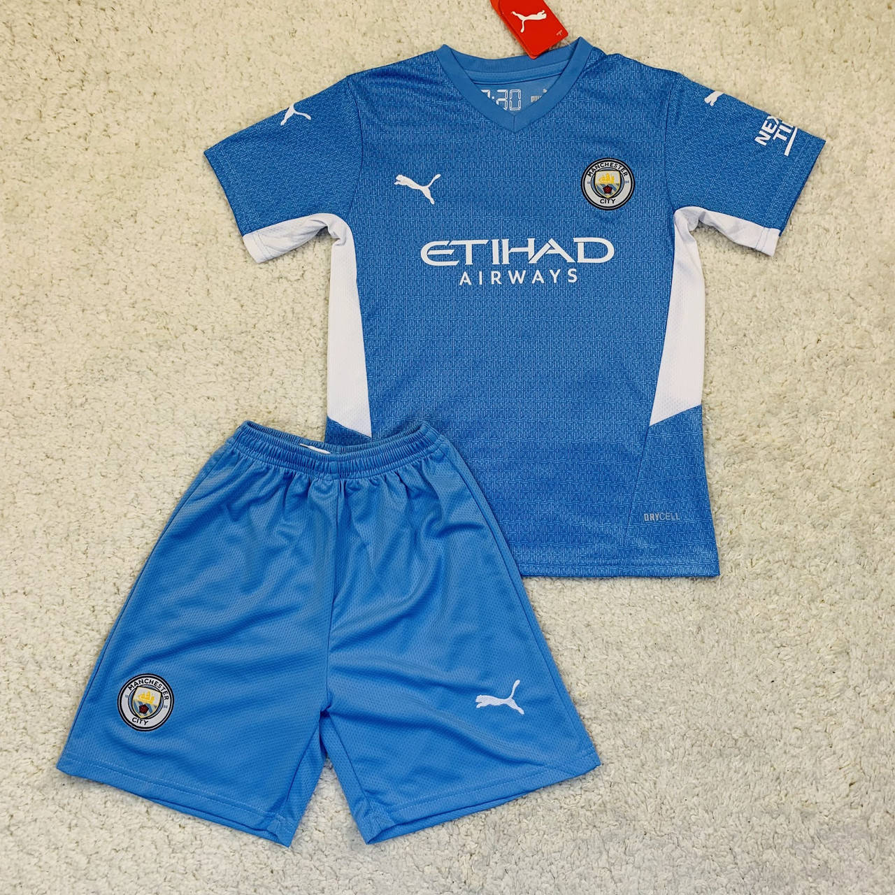 

Футбольная форма Ман Сити основная сезон 2021-22