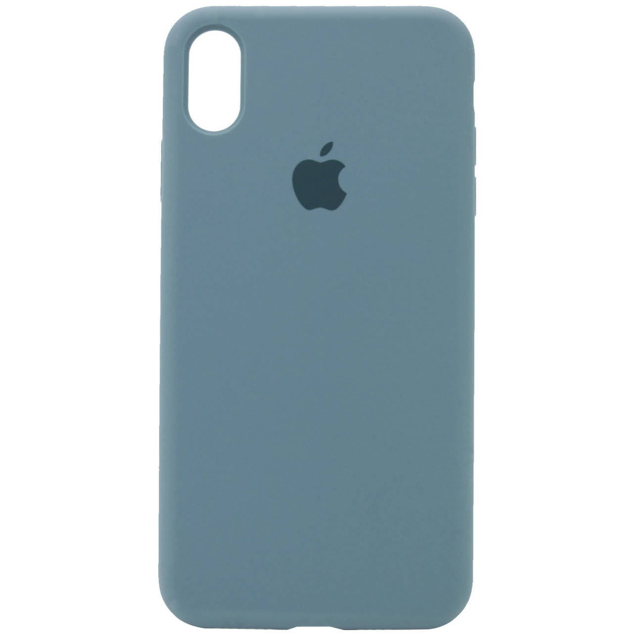 

Чехол Silicone Case Full для Apple iPhone Xr (6.1) с Закрытым Низом (Pine green), Зелёный