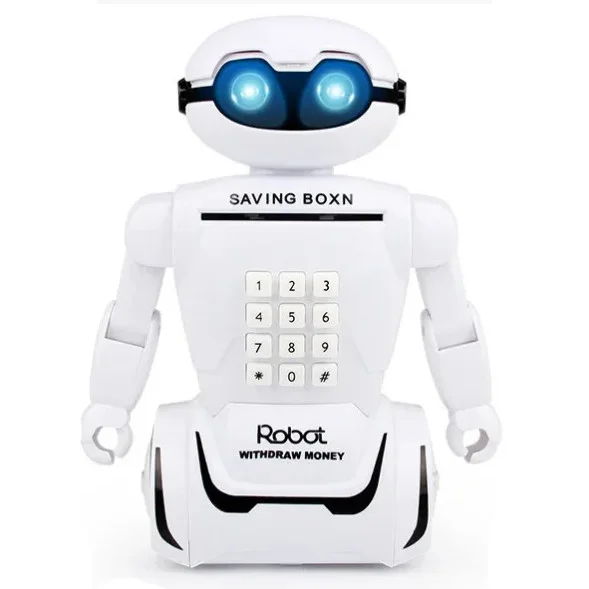

Копилка робот детский с кодовым замком Robot Piggy Bank 149645
