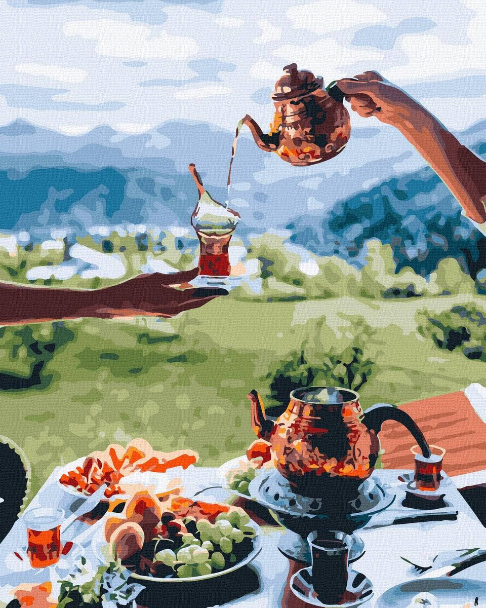 

Картина по номерах "Карпатское чаепитие" GX43357