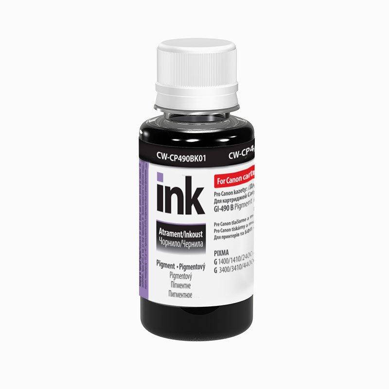 

Чернила для Canon GI-490 PIXMA Pigment Black (100 мл) CW-CP490BK01 ColorWay