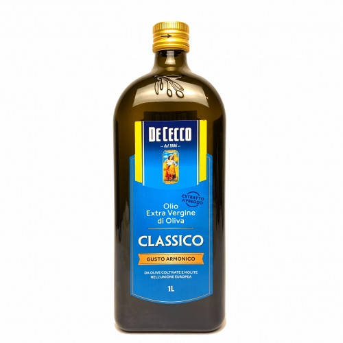 

Оливковое масло первого холодного отжима Де Чекко Классико De Cecco Classico Extra Virgin 1 л