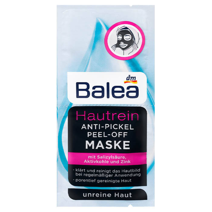 

Маска для лица Balea Hautrein Peel-Off против прыщей 16 мл