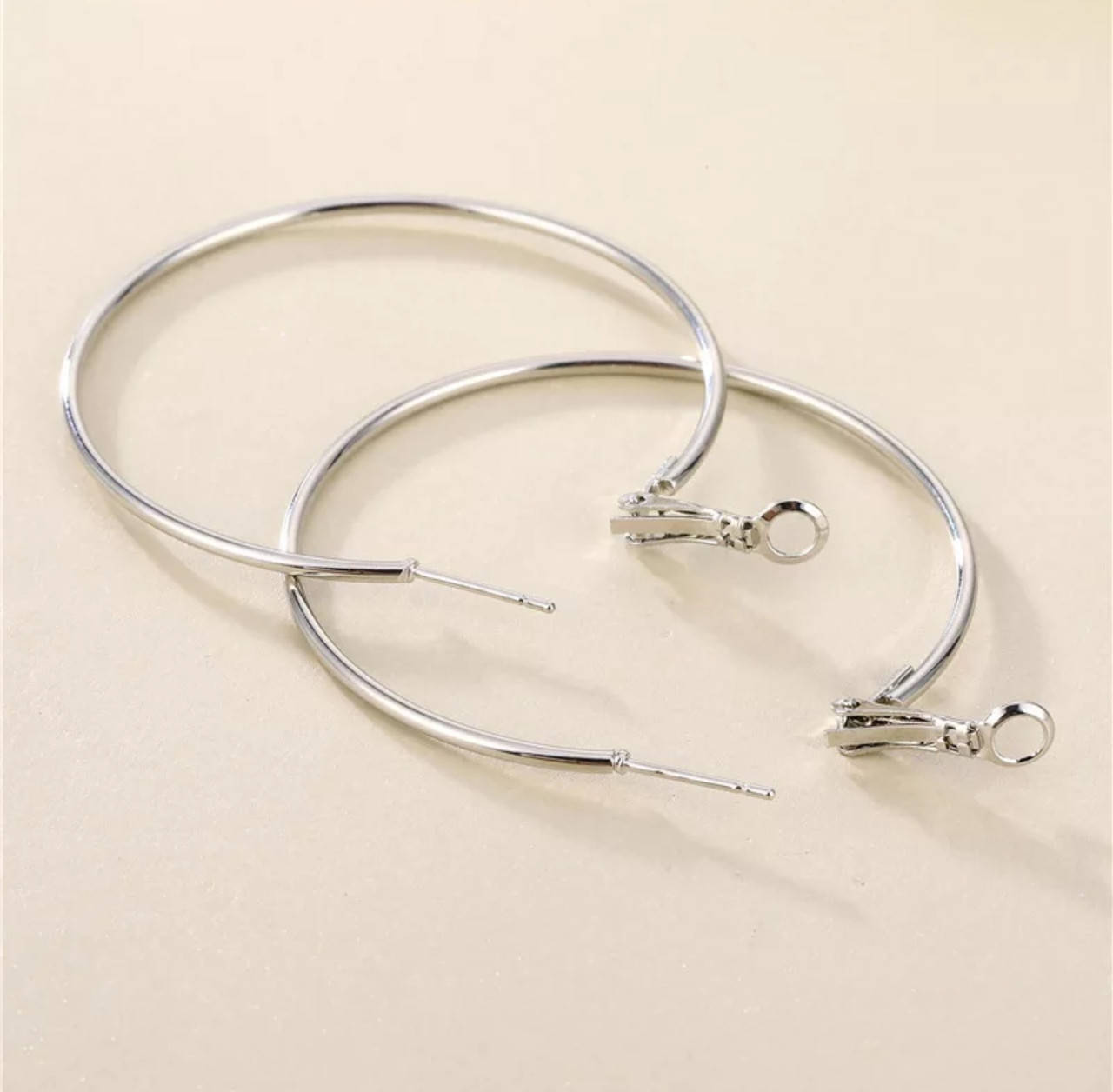 

Серьги Конго круглые 6 см