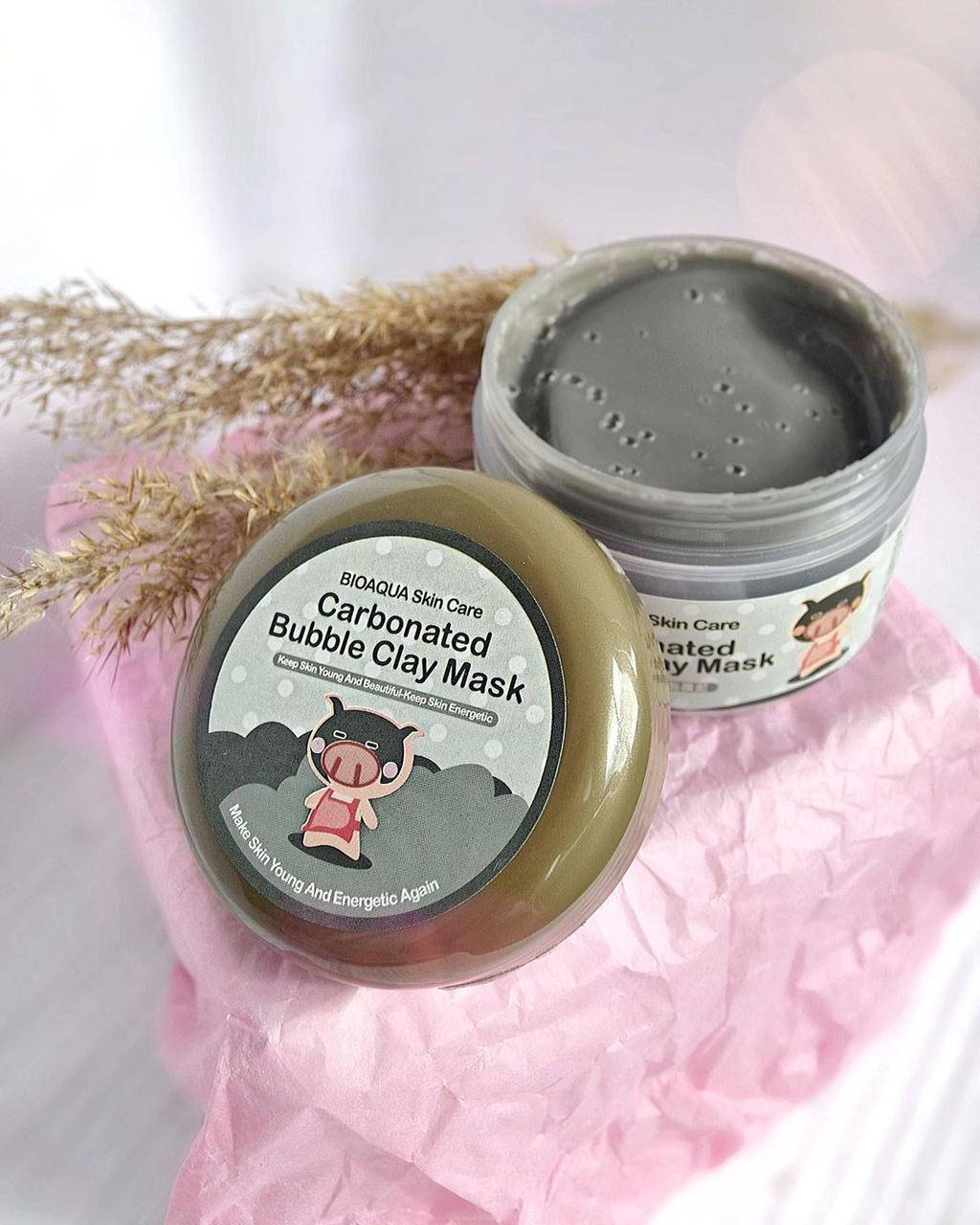 

Кислородная маска CARBONATED BUBBLE CLAY MASK 100 г