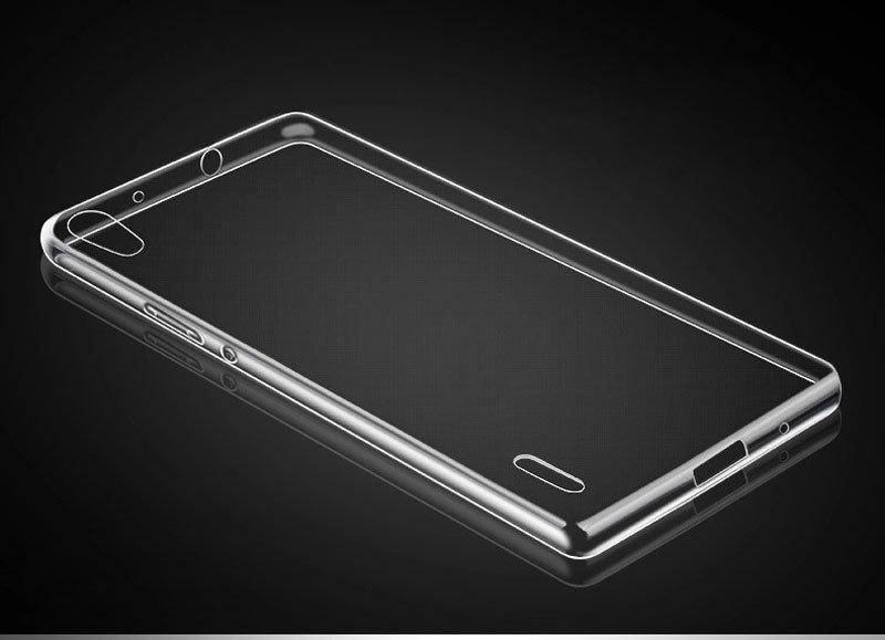 

Силиконовый чехол для Huawei P7, Прозрачный