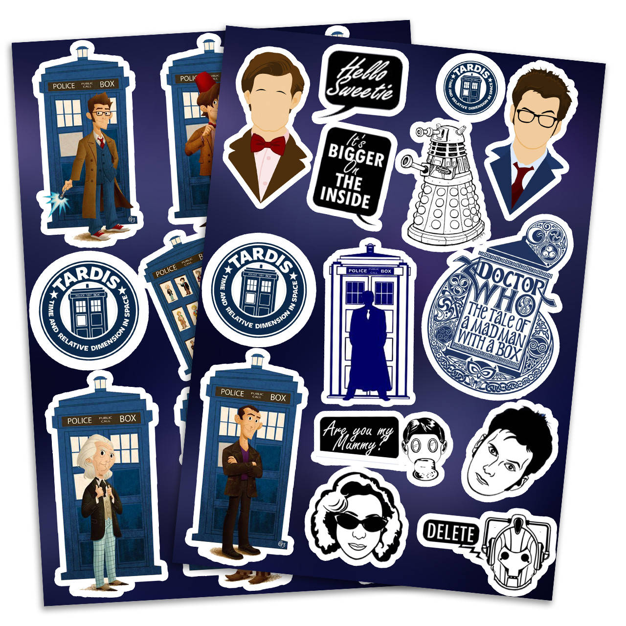 

Доктор Кто Стикерпак Doctor who