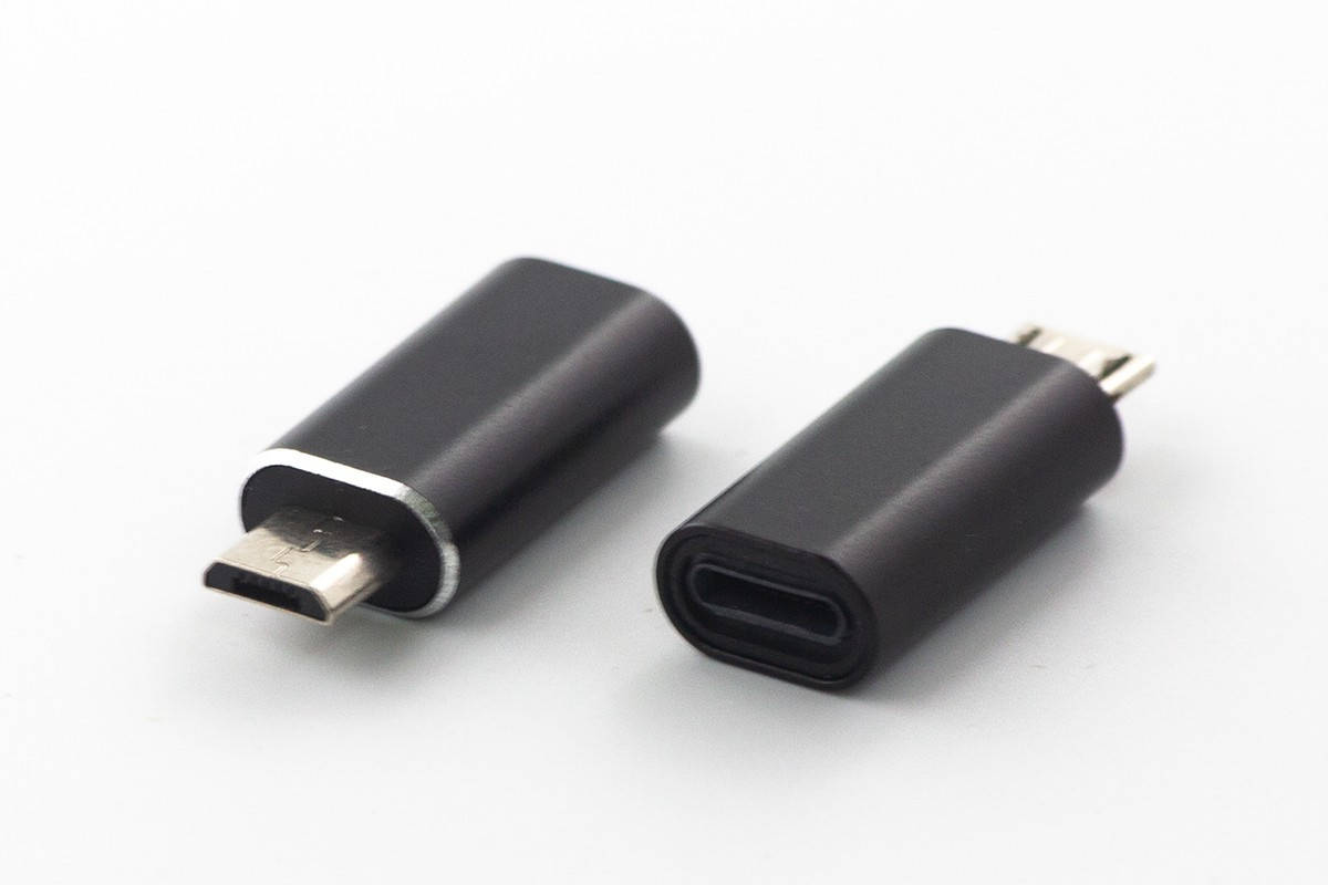 

Адаптер (перехідник) Lightning (female) - micro-USB (male) , чорний (ADP-012), Черный