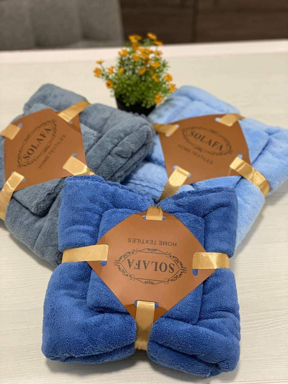 

Полотенце "Мешочек", баня + лицо микрофибра, Разные цвета