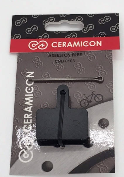 

Тормозные колодки Ceramic-On RED DH полуметал Shimano B01S