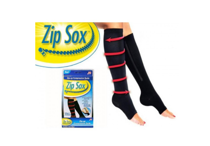 

Лечебные компрессионные гольфы от варикоза Zip Sox со змейкой