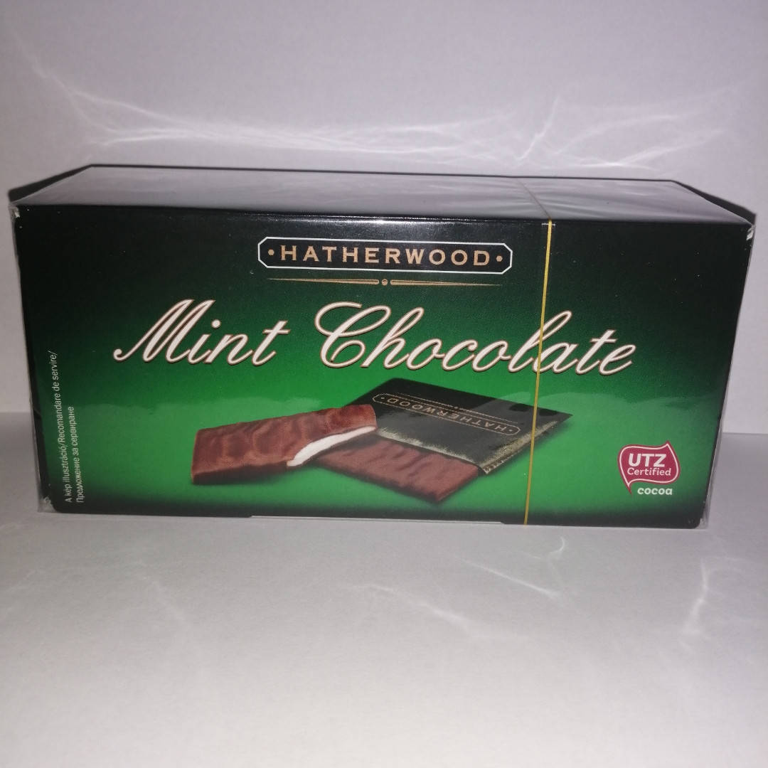 

Шоколад Hatherwood Mint Chocolate-шоколадные пластинки, 200грамм
