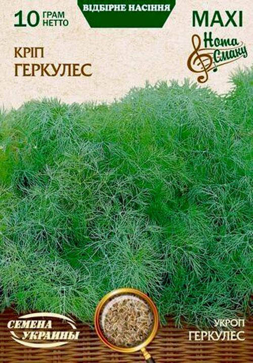 

Семена Украины. Семена Укроп Геркулес, 10 г