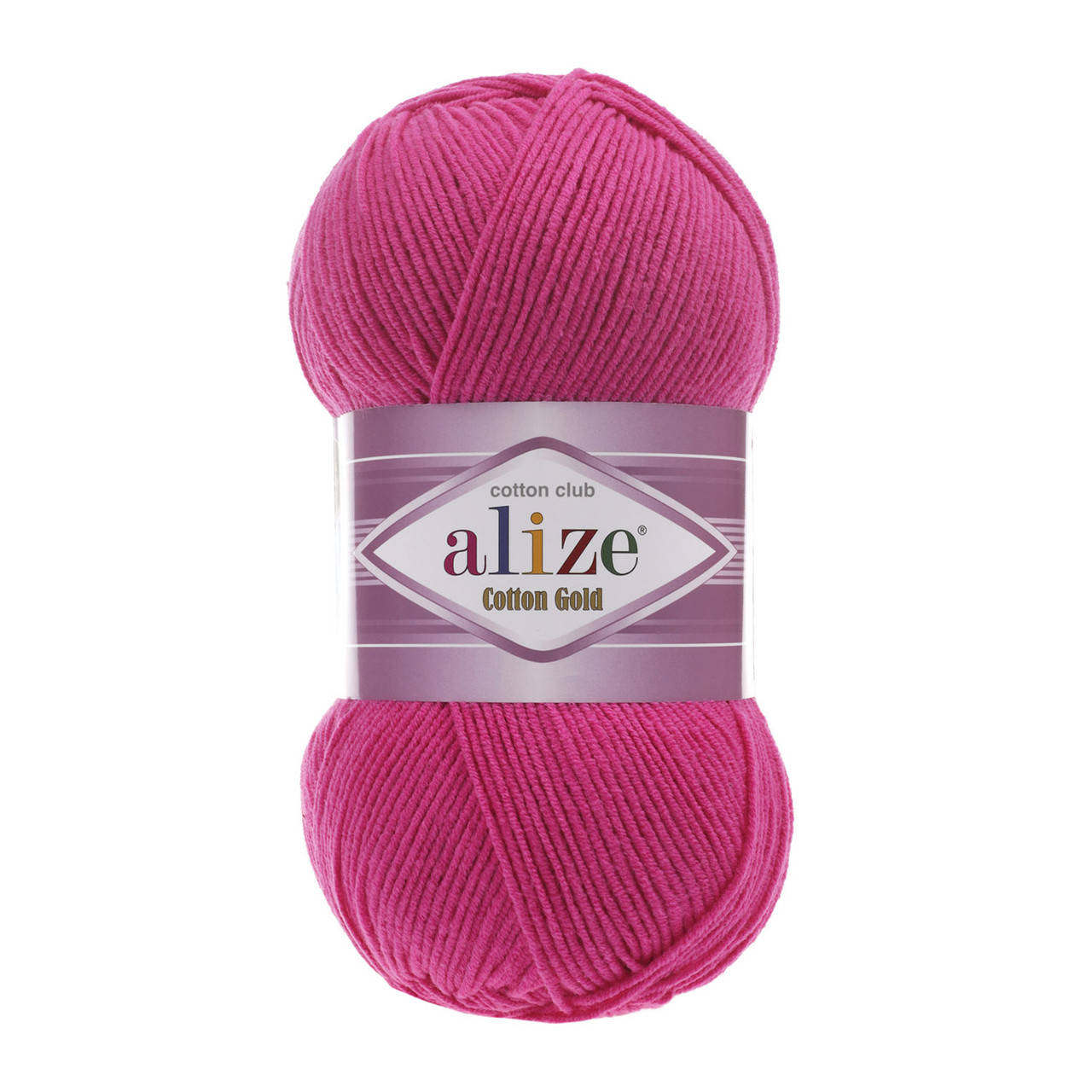 

Alize Cotton Gold (Ализе Коттон Голд) № 149 фуксия (Пряжа хлопок, нитки для вязания)