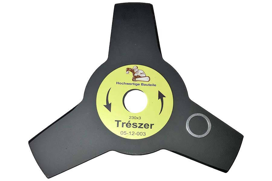 

Нож для мотокосы 3 зуба TRESZER