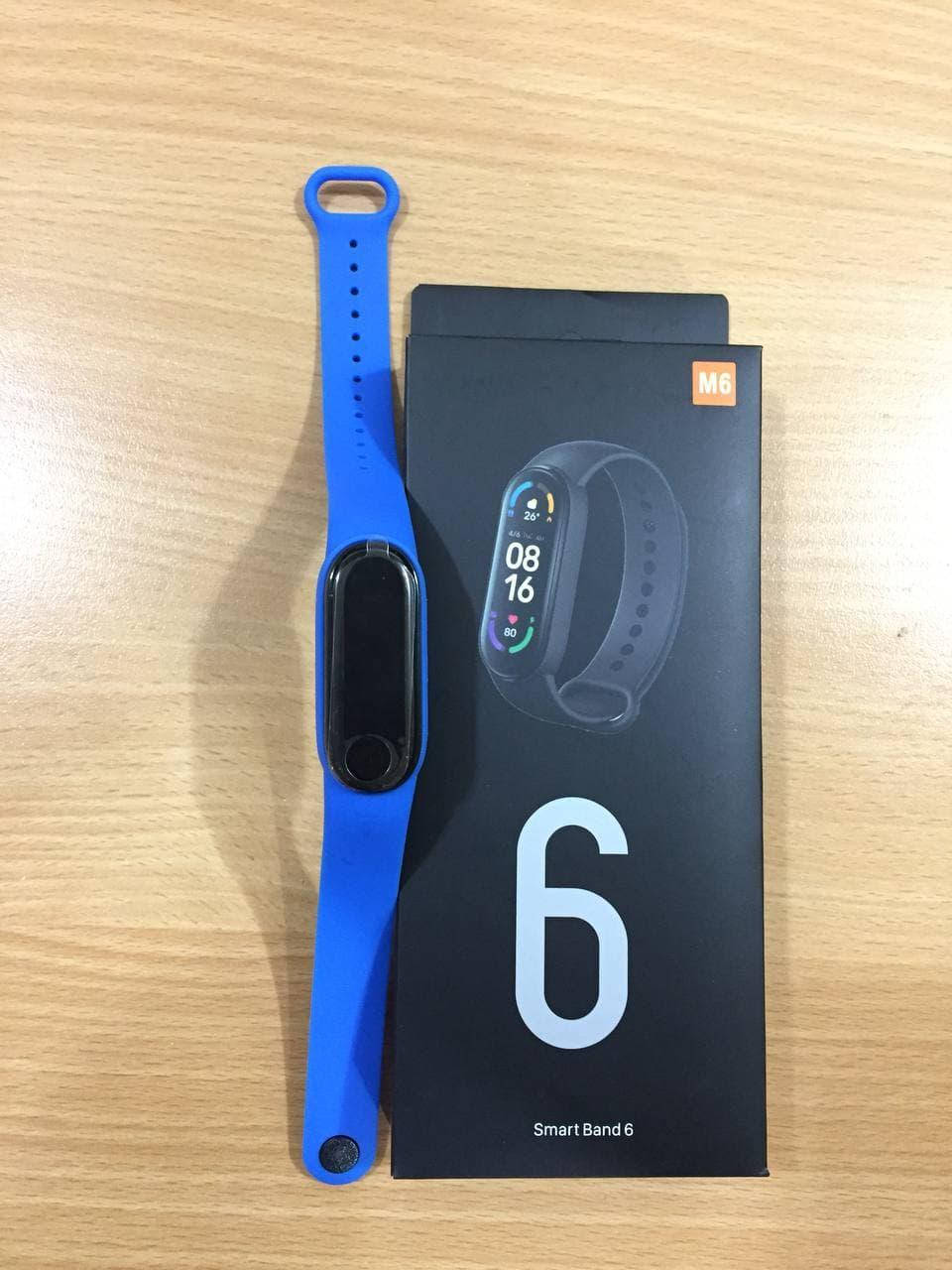 

Фитнес-Браслет SMART BAND М6 СмартЧасы M6 Фитнес-трекер Синий