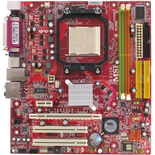 

Материнская плата MSI K9VGM-V Socket AM2 ✔MicroATX ✔2x DDR2