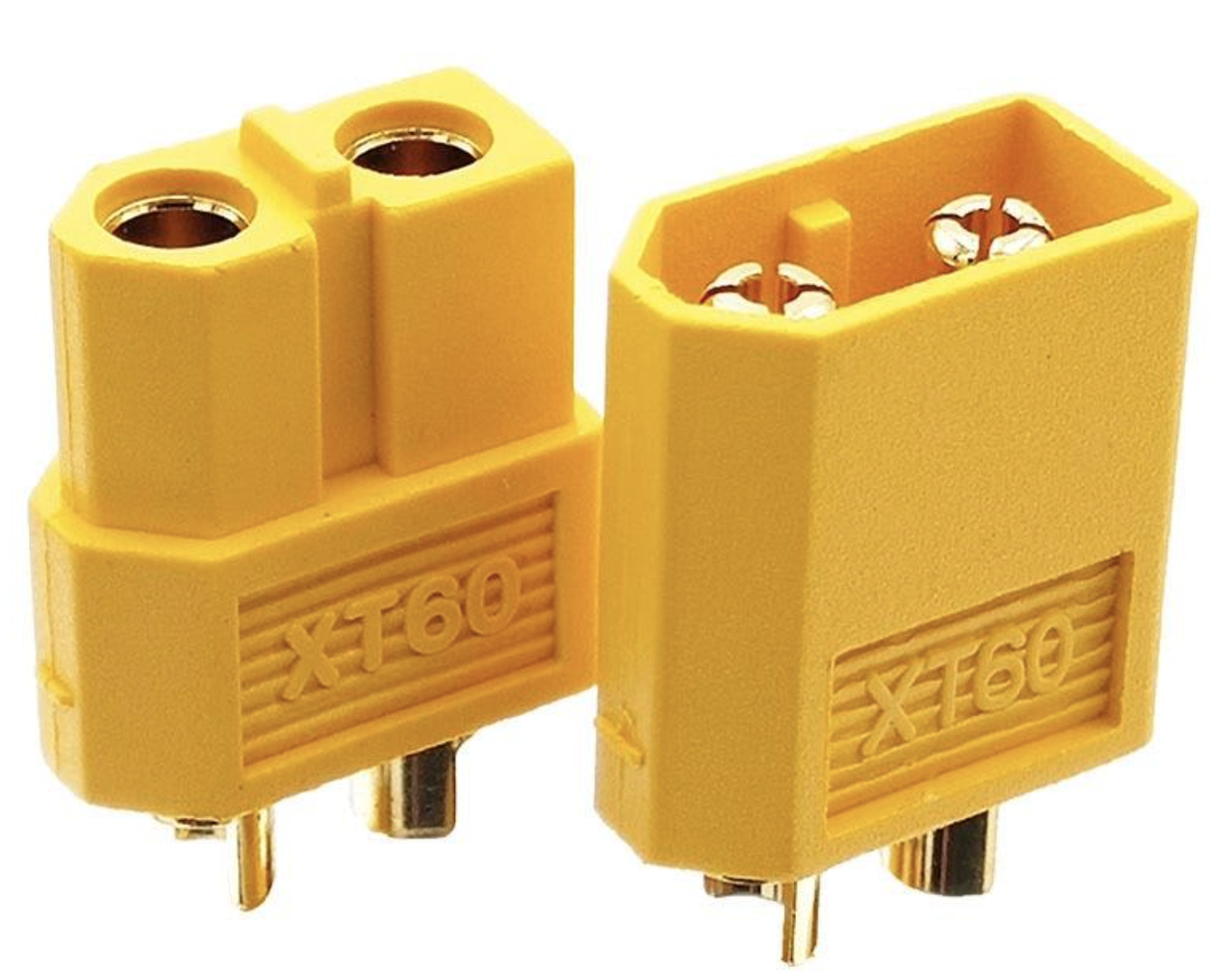 

Разъем питания силовой JY-60 (XT60) (папа+мама), цена за пару /