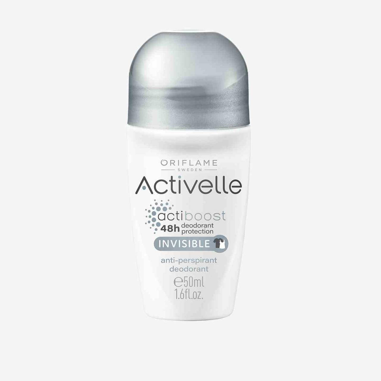

Шариковый дезодорант-антиперспирант без белых следов Activelle Орифлейм