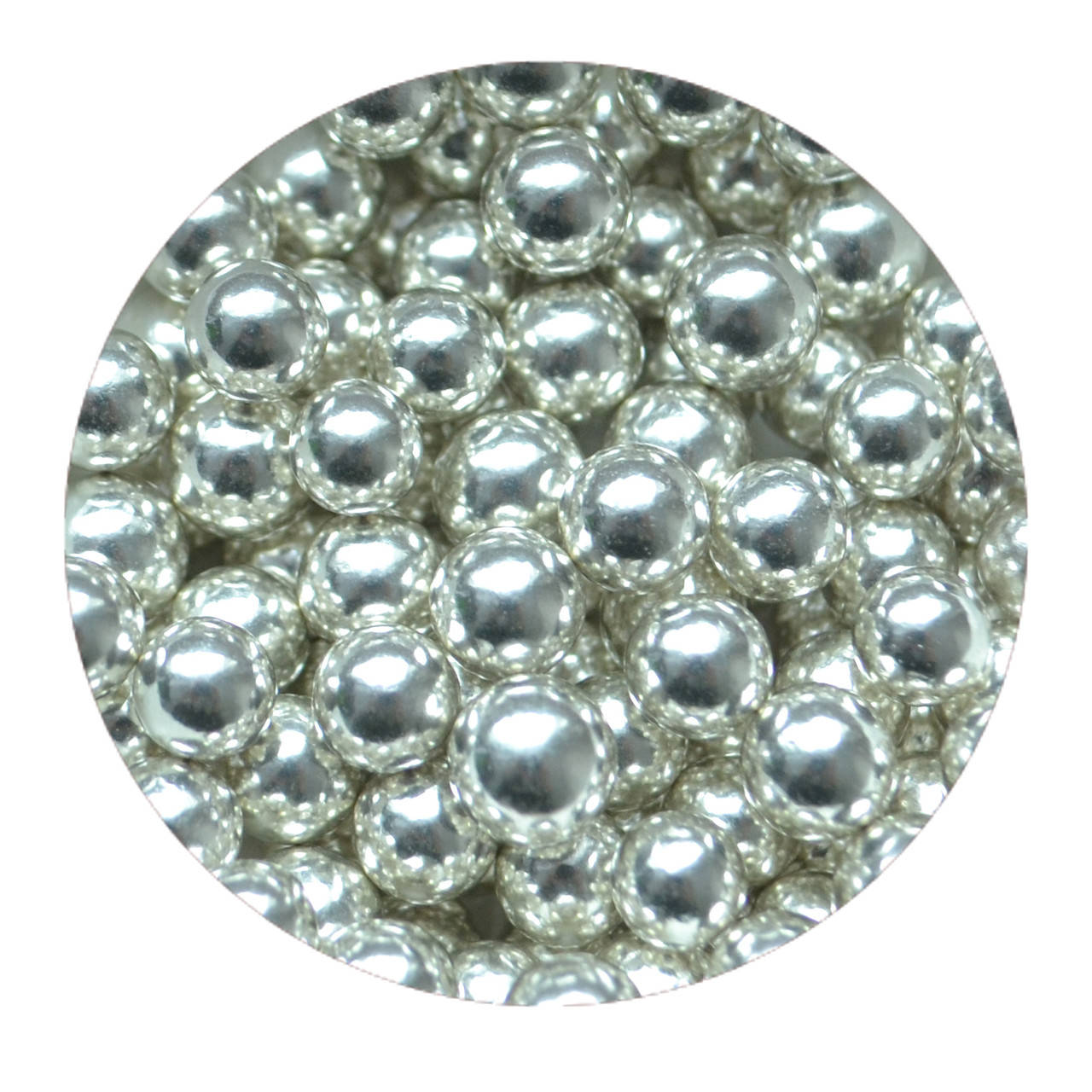 

Посыпка "Серебряные шарики 7 мм.", 50 гр.