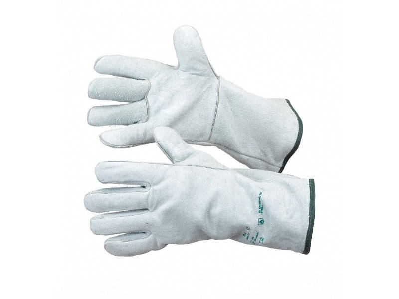

Кожаные перчатки COMFORT WELDER-B SPLIT Size  для МИГ МАГ сварки Trafimet, Белый