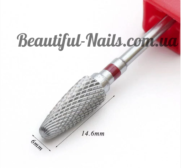 

Насадка твердосплавная кукуруза красная