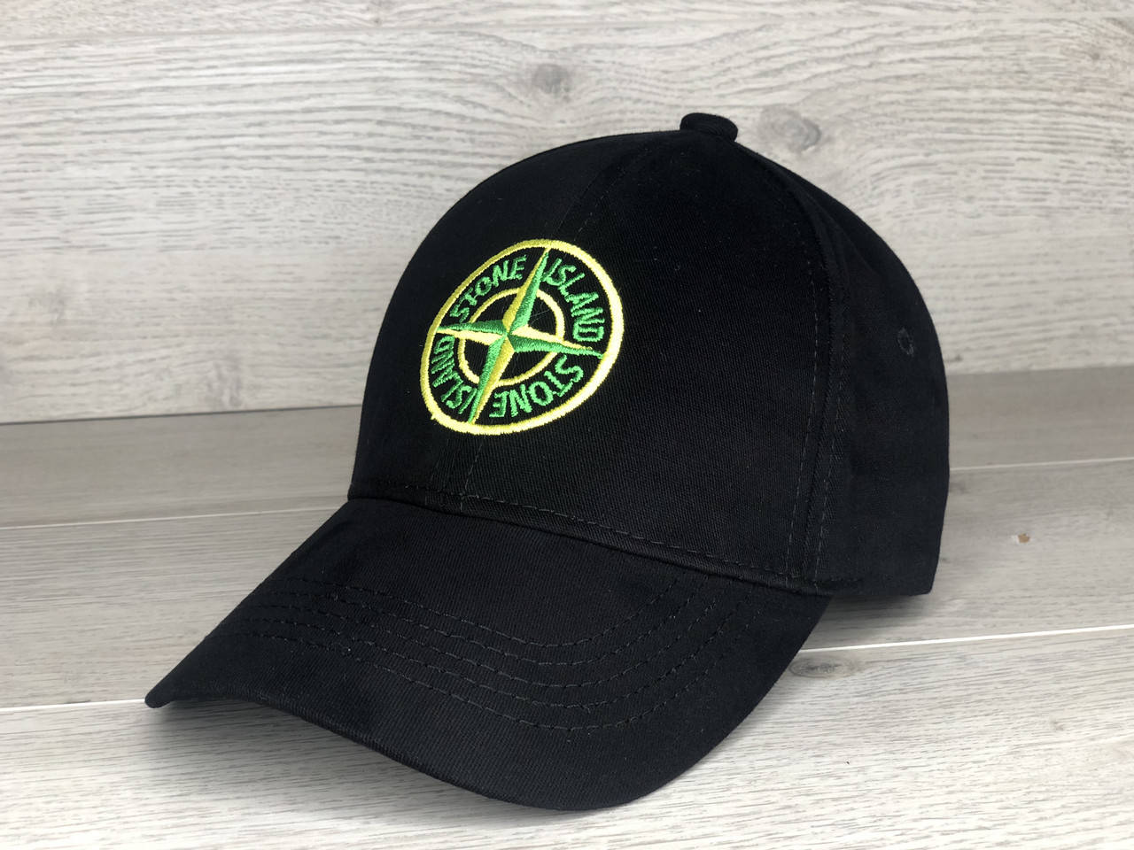 

Кепка бейсболка Stone Island, Черный