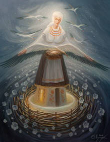 

Открытка "Під покровом"