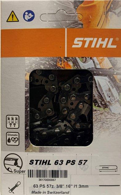 

Ланцюг Stihl 63PS57 / 3/8"/ 1.3 мм./ 57лан. (40 см.)