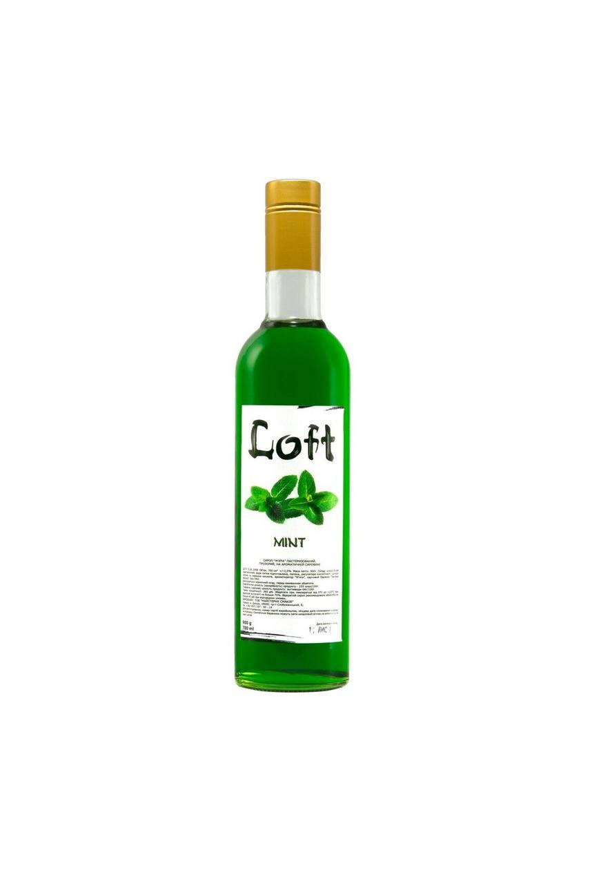 

Сироп для кофе и дисертов " Мята " ТМ “Loft” 0,7 л