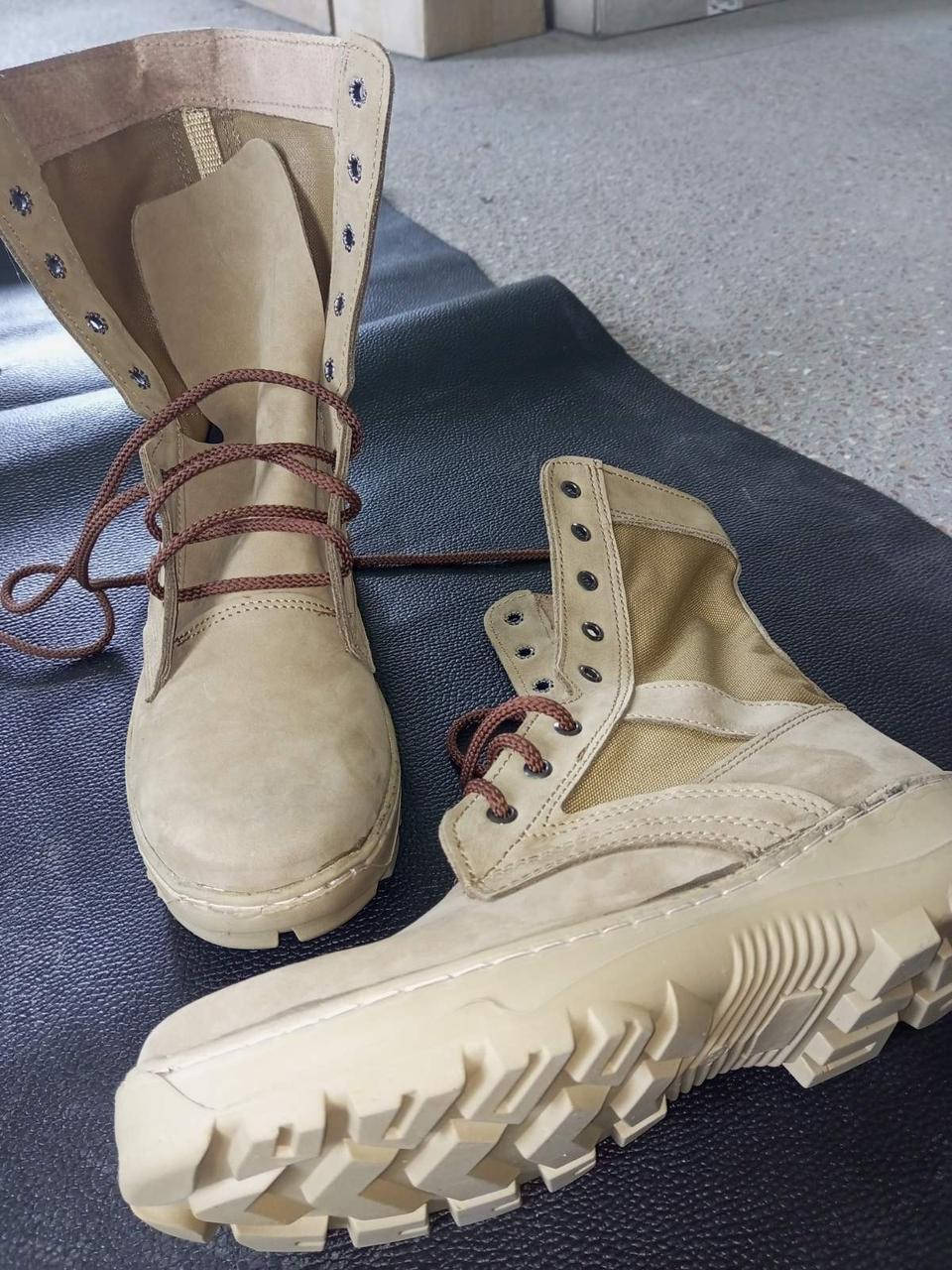 

Ботинки "ОМОН" (берцы) облегчённые, Бежевый