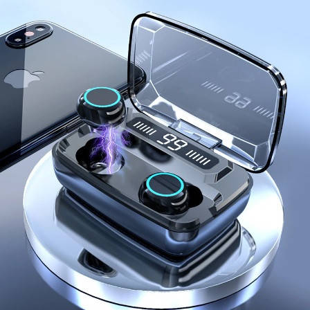 

Наушники Bluetooth v5.0 Глубокий бас, беспроводные с IPX7 водонепроницаемые
