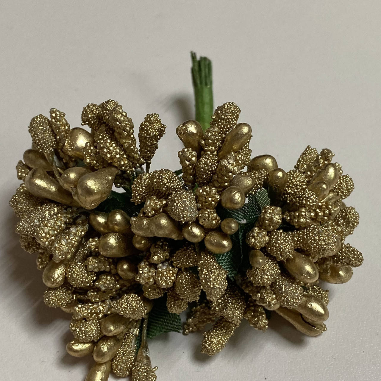 

Пучок из 12 веточек с тычинками ЗОЛОТО